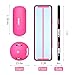 AWSUM 13ft Gymnastics Mat with Air Roller Tumbling Barrel Back Somersault Backbend Trainer for Inflatable Gymnastics Springboard Back Handspring Equipment, with Electric Pump