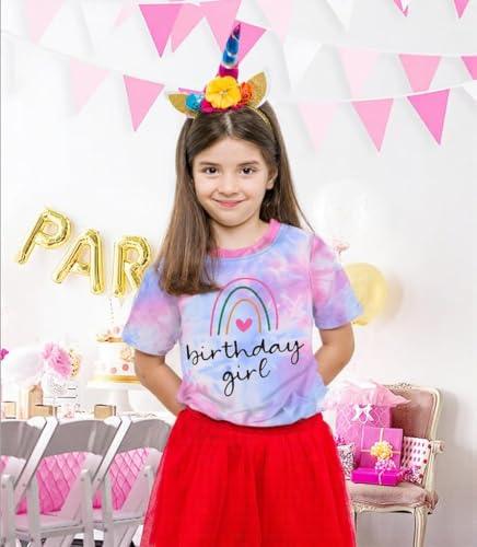 Image of Birthday Girl Shirt Magical Castle Tshirt Birthday Shirts for Kids Funny Birthday Party Gift Tees Cute Graphic Tops