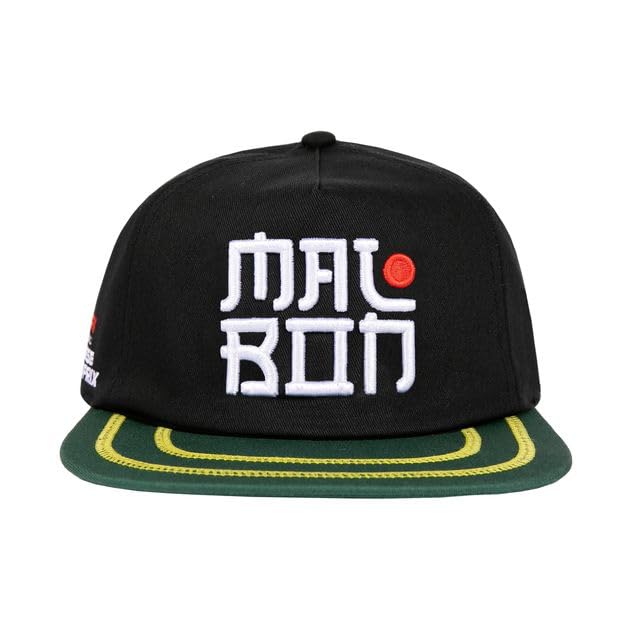 Gorra Snapback Unisex Formula 1 Malbon Suzuka Spirit Negra miniatura 1