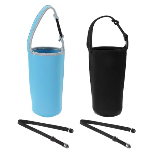 PATIKIL 30oz Tumbler Carrier Holders with Shoulder Strap Set