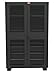 JAMCO Products - HU248BL - Heavy Duty Storage Cabinet, Black, 78 in H X 48 in W X 24 in D, Assembled