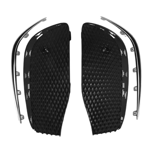 Rejilla faros antiniebla Benz Clase E W213 2016-2020, cubiertas parachoques delantero cromadas