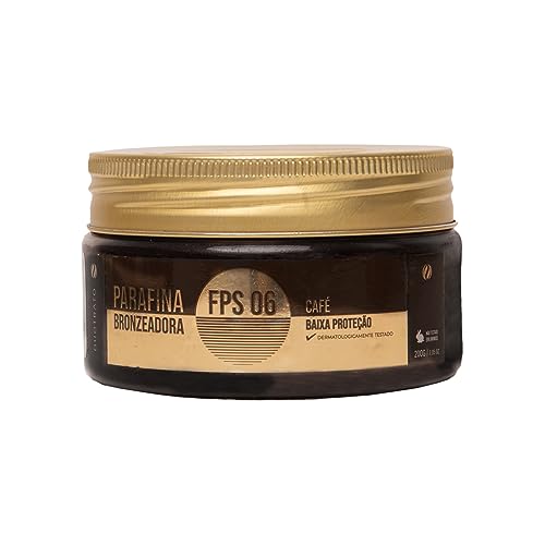 Acelerador de bronzeamento Duotrato parafina 200g (Café)