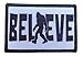 Believe Bigfoot Morale Patch Removable Hook and Loop for Molle Gear, Operator Hat, Rucksack, Pack Bag, Hiking Backpack, Made in The USA