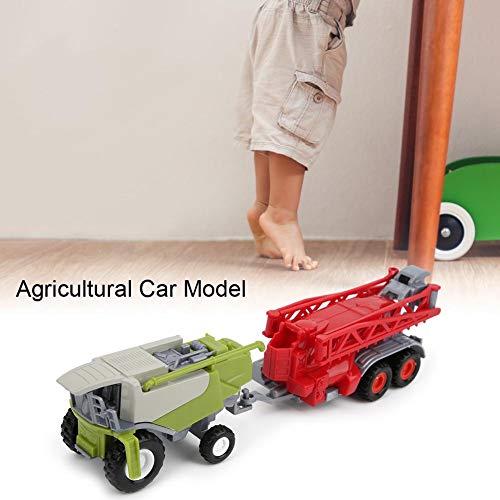 Zerodis Landwirtschaftliches Auto Modell Spielzeug Landwirtschaftlicher Traktor Modell Sammlung Legierung Auto Spielzeug… – Bild 8