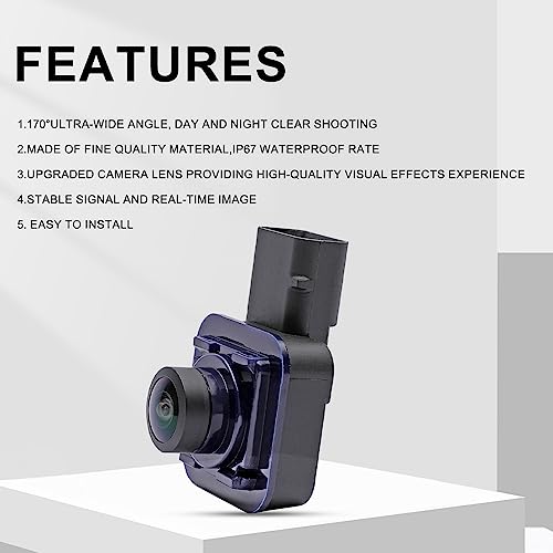 Image of Rear View Back Up Camera Compatible with Super Duty 2017 2018 2019 2020 2021 2022 Replaces# JC3T-19G490-AD JC3T19G490AD