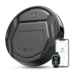 Lefant Robot Aspirapolvere,Potenziamento del Tappeto,2200Pa,120 Minuti,Piccolo aspirapolvere robot 7,8 cm sottile 28 cm Diam,Wi-Fi/App/Alexa,Ideale per peli di animali domestici M210P Grigio