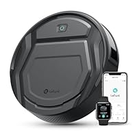 LEFANT Robot Aspirapolvere,Potenziamento del Tappeto,2200Pa,120 Minuti,Piccolo aspirapolvere robot...