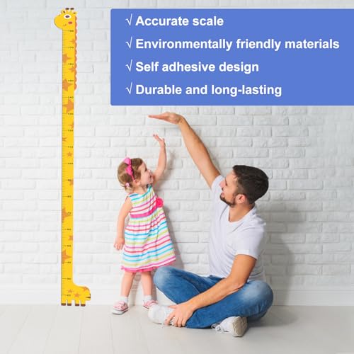 Messlatte Kinder Größenmesser Kinder Wand Kinder Körpergröße Höhentabelle Giraffe Dinosaurier Messlatte Kinderzimmer Kindermesslatte Kinder Höhe Diagramm Wandsticker Wandtattoo Kinderzimmer 170CM