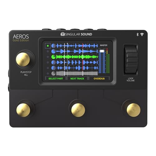 Singular Sound Aeros Loop Studio 6-Track Stereo Looper Pedal