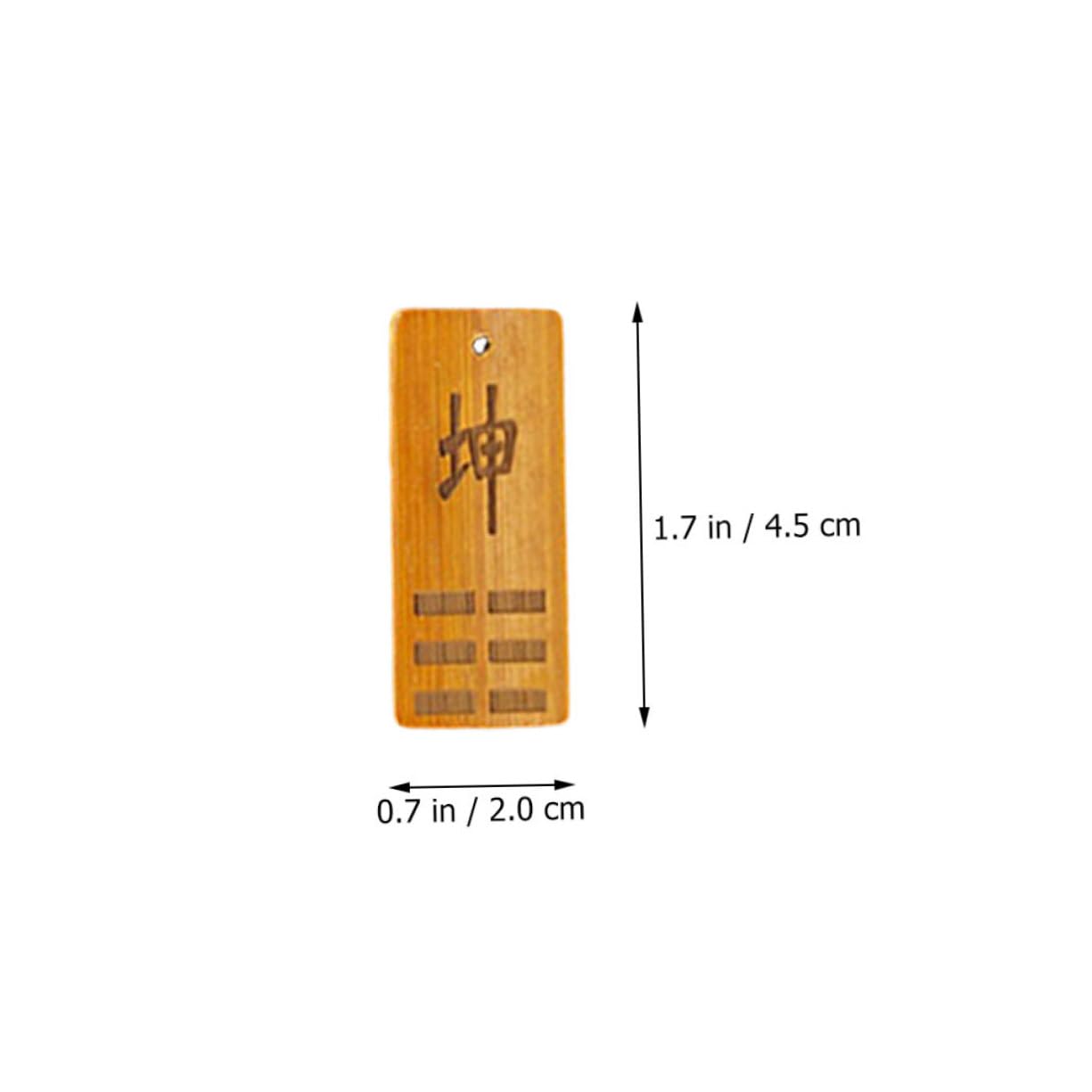 FOYTOKI Traditional Chinese Bagua Divination Tool Cards Dowsing Board Unique Design for Beginners