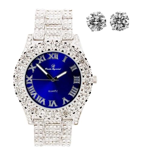 Montre homme argent tendance Charles Raymond pour briller en club et en soirée