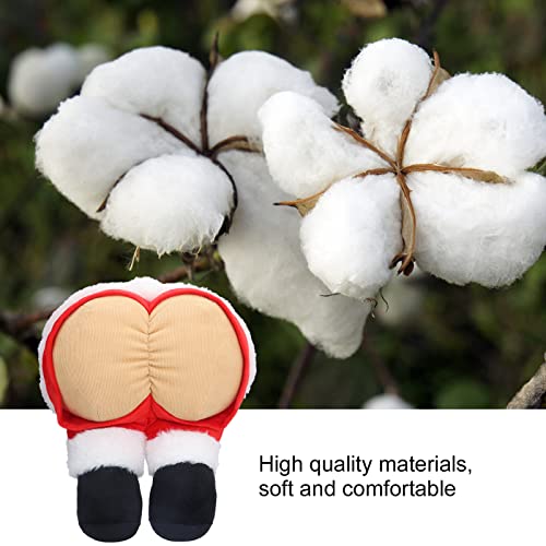 Travesseiro Fofo De Natal, Almofada Fofa Em Formato De Bunda De Papai Noel, Almofada De Suporte De P