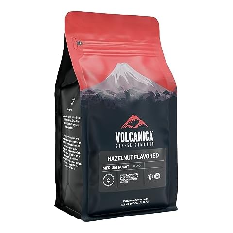 Hazelnut Flavored Coffee, Whole Bean, Fresh Roasted, 16-ounce Cover