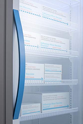 Summit Appliance Arg6Pv Pharma-Vac Performance Series 6 Cu.ft. Freestanding Ada Compliant Height Vaccine Refrigerator With Glass Door, Automatic Defrost, Digital Thermostat And White Cabinet #TOP4