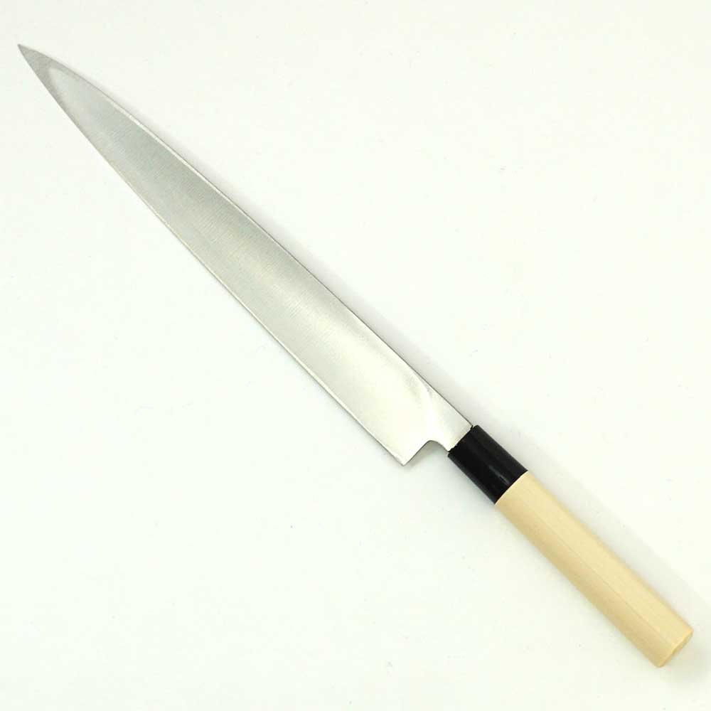 柳刃包丁２本セット　正広作　刃渡り22Cm ＆ 正本　日本橋 刃渡り28Cm Amazon｜正広(Masahiro) 柳刃包丁 MS-8 ステンレス和包丁 刃渡り270mm