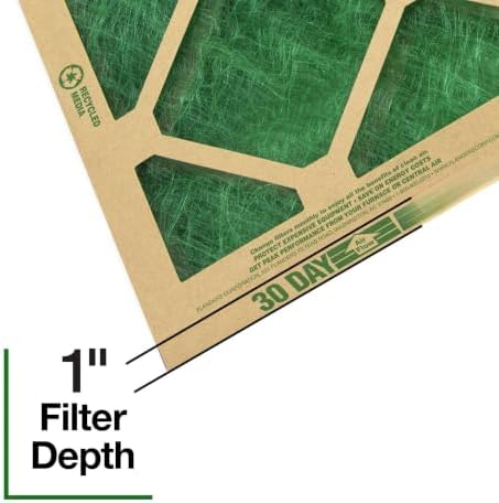 Nested HVAC Furnace Air Filter with Spun Glass Media - 3