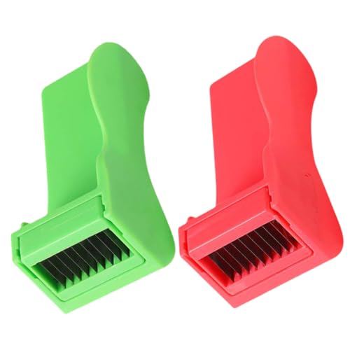 GLEAVI 2 pièces Coupe-légumes Multifonction Tranchant et Effileur Haricots Verts Pratique Découpe Légumes Fines Lamelles et Facile à Nettoyer pour Cuisine Quotidienne