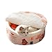 SSDHUA Cat Nest Instant Noodle Shape Cat House Cat Sofa Bed Cute and Comfortable Pet Cat House Detachable Multifunctional Soft Cat House Suitable for Small Cats and Dogs