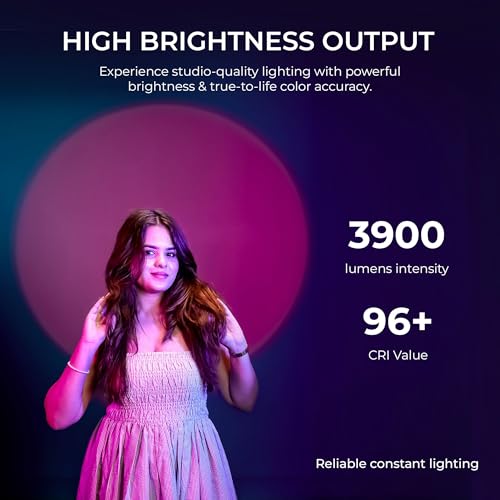 Image of Digitek (DS 30 WTP) 30W Optical Snoot Zoom GOBO Projector, 12 Special Effects, 3900 Lumen, 3000mAh Battery, Dual Temp 2700K-6500K, 15 GOBOs and 5 Color Films, CRI ≥96, for Photo & Videography