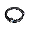 RJ45 to RS232,COOSO DB9 9 Serial Port Female to RJ45 Female Cat5 Ethernet LAN Console 16.4Ft
