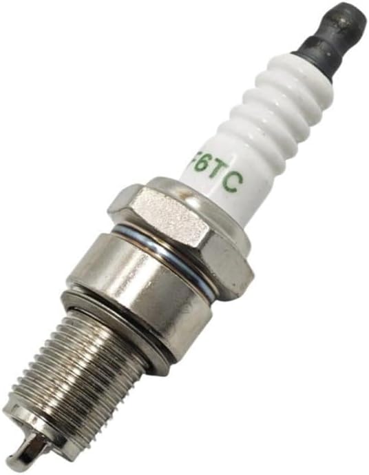 10 Pcs Spark Plug F6TC Fit For Replaces BPR6ES W20EPR-U W7DCR RN9YC Lawn Mower