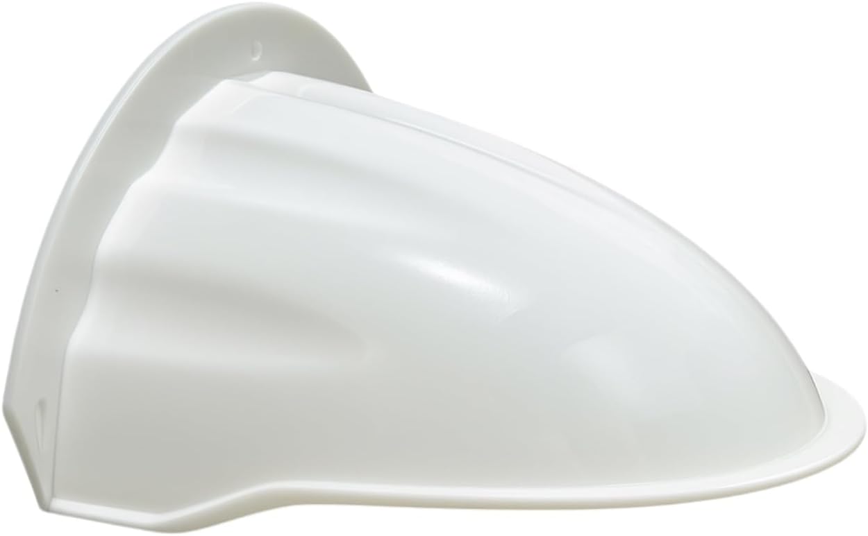 Universal Sun & Rain Shade for CCTV Cameras – Outdoor Dome & Bullet Camera Cover | Compatible with Hikvision, CP Plus, Dahua, Tapo, MI & More (White)