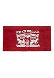  LEVIS Toalla Unisex de - Toalla de Playa, Toalla, 173x89 cm (Rojo)