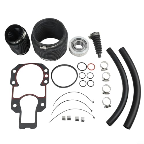 Kit de soufflet pour MerCruiser pour Alpha Gen R pour Mr Stern Drive, soufflet de changement de vitesse d'échappement en U avec support de roulement à cardan, ensemble de joints de réparation de joint – vue 2