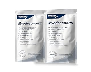 Myodesonorm® Integratore Alimentare per Miodesopsie "Mosche Volanti" - 30 Bustine da 3000 mg - Gusto Arance Rosse