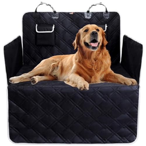 RUYICZB SUV Cargo Liner for Dogs, Waterproof Dog Trunk Seat Cover for Back Cargo Area, Dog Car Floor Mat with Side and Bumper Protector, Pet Cargo Cover Liner for SUV/Van/Truck