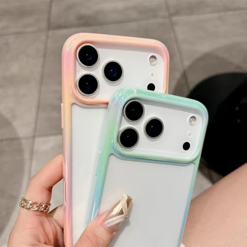 Coque iPhone 15 Plus antichoc à dégradé laser chic