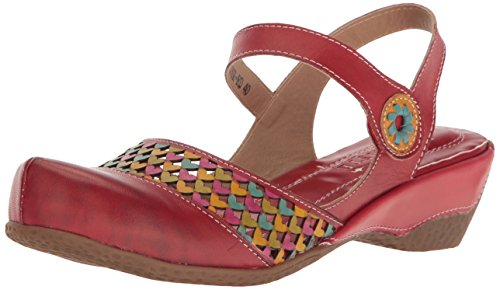 L’Artiste by Spring Step Women's Amour-b Wedge Sandal