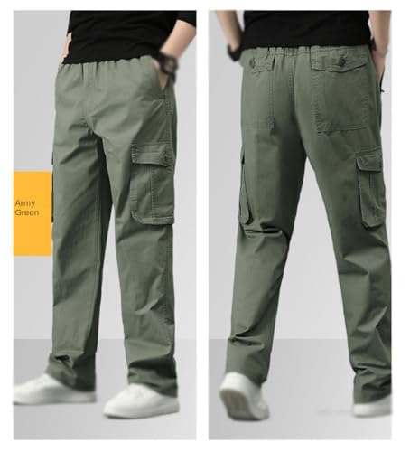 Adorlina Pants for Men, Ultra Comfort Fit Multi-Pocket Durable Pants, Loose Cargo Pants for Men2