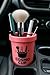 Hat Shark CosmoCups Car Makeup Brush Cup Holder, Decorative Pot Design, Cosmetic Organizer Storage Container for Beauty Tools and Accessories for Cars and Home (Pink)