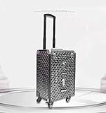 [Portatile] Grazie alla maniglia retrattile e alla ruota silenziosa e alla ruota con design del freno, è facile da trasportare e facilita lo spostamento del carrello.