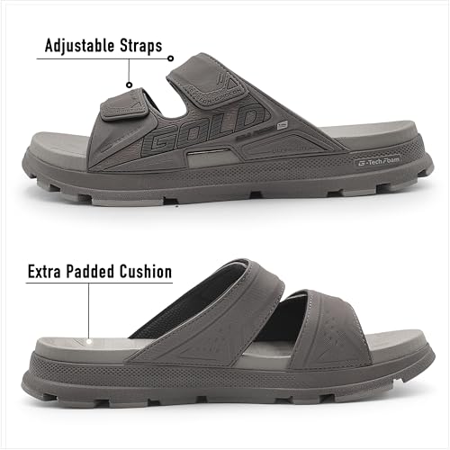 Gold Pigeon Shoes EVA Anti-Fatigue Ultra-Cushion Unisex Slide Sandals Adjustable Straps2