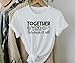 Together Through It All Cute Teacher Shirts for Women, Back to School Teacher Shirt Plus Size, Substitute Teacher Tshirts, Teacher Gifts, Elementary, Special Education Teaching Shirt Multicolor