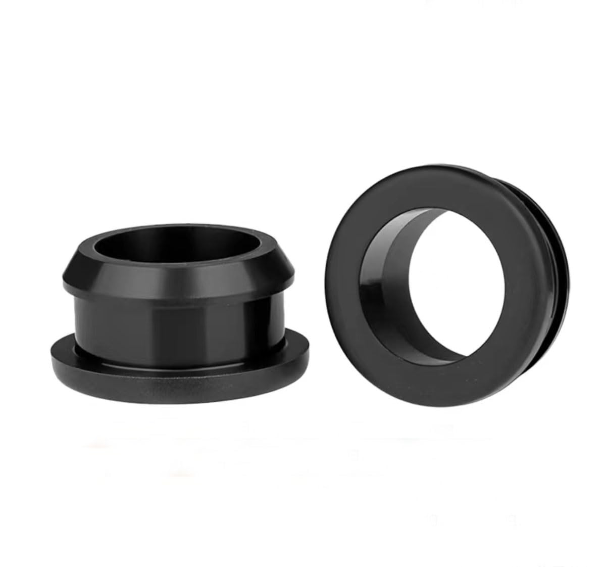10 tappi in gomma nera con occhielli da 4,5 mm a 60,6 mm di diametro, per guarnizioni in gomma da cucina (44,6 mm)