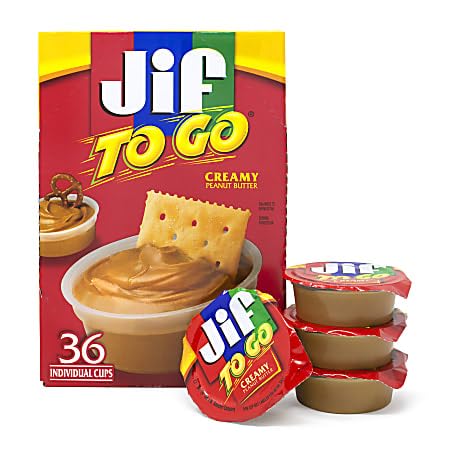 GenericJif ToGo Creamy Peanut Butter 36 ct. by Optimumbyyemi