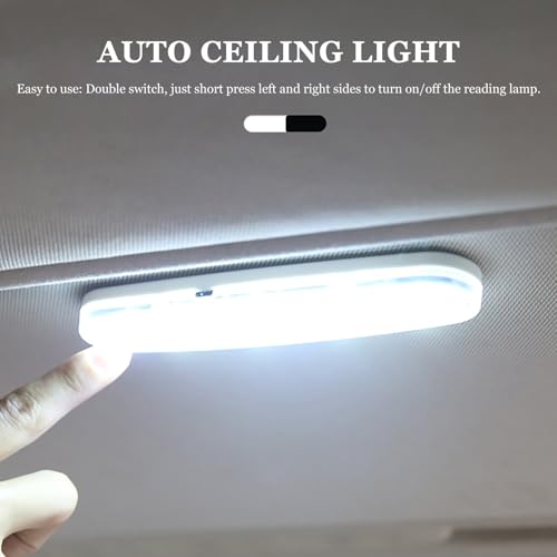 Lámpara de techo magnética de acero inoxidable y ABS premium para iluminación de coches y caravanas 4