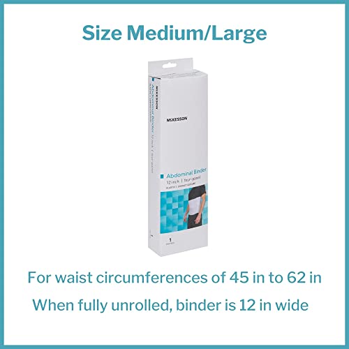 Faja Abdominal McKesson 12" de 46 a 62 pulgadas miniatura 4