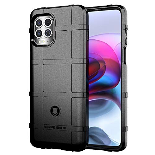 FTRONGRT Funda para Motorola Moto G100, Suave TPU, Funda Suave y Duradera, Resistente a los arañazos, Funda para Motorola Moto G100.(Negro)