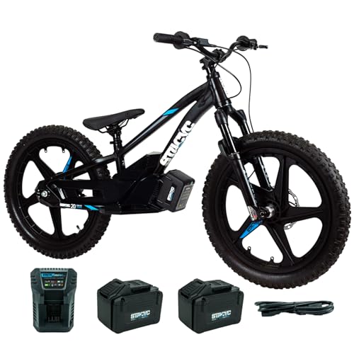 STACYC Brushless 20eDRIVE Electric Balance Bike with Additional 6AH 36V E Bike Battery