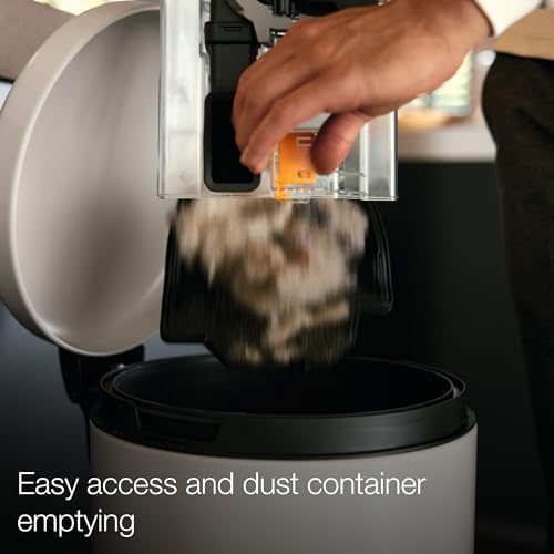 Image of Miele Blizzard CX1 Cat & Dog Bagless Canister Vacuum, Lotus White - Pet Hair, Portable