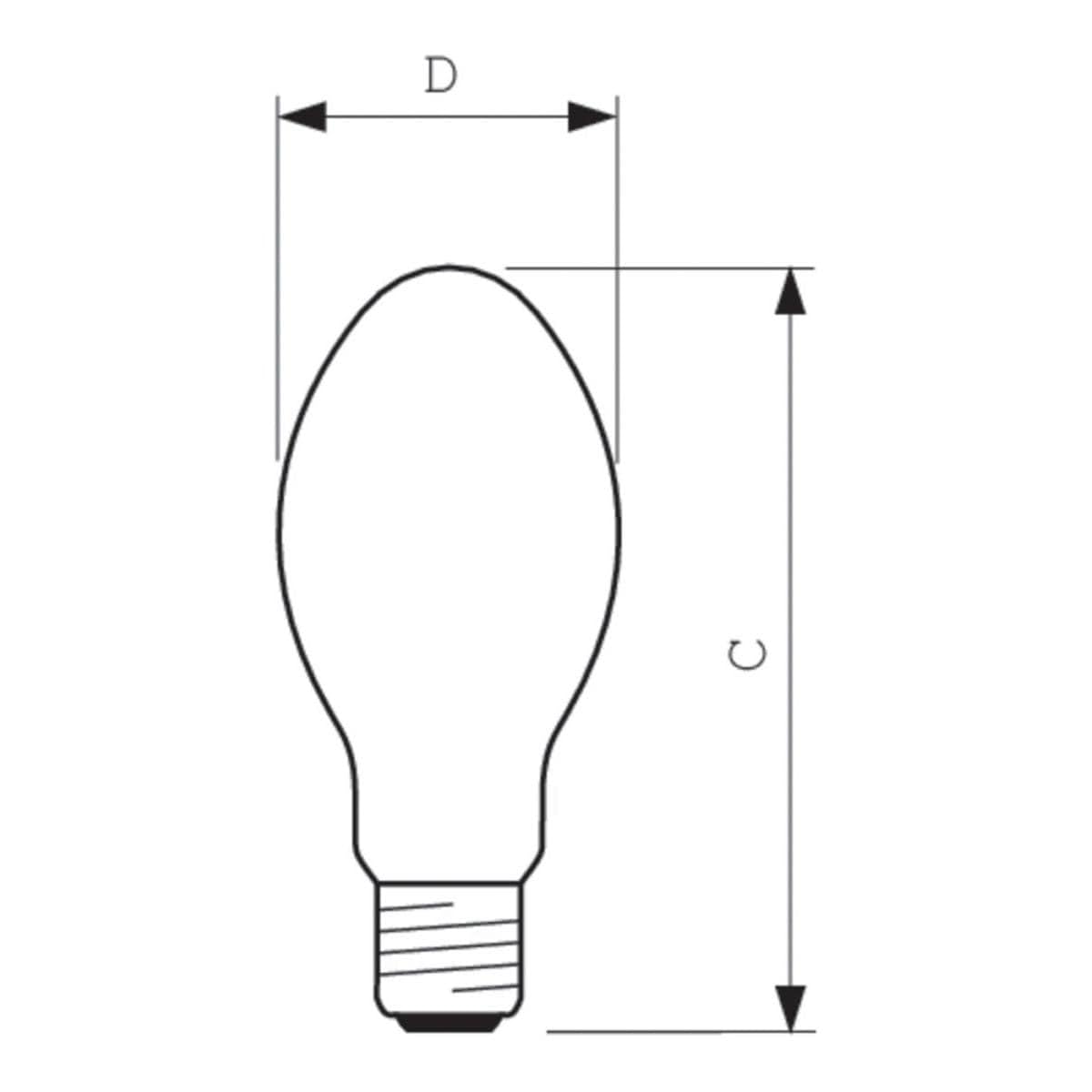 Philips Signify 8718291180401 Son PIA Plus - Lámpara de descarga (70 W, E27)