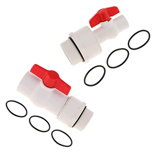 Backbayia Serbatoio Olio Rubinetto Arresto Collegare con Tubo Olio Rubinetto di Scarico Destro