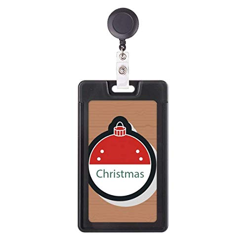 Badge de Noël rétractable dessin animé pour égayer les services hospitaliers