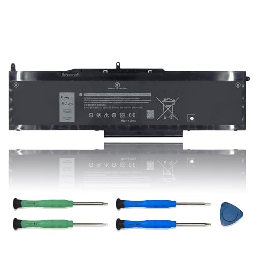 VG93N 11.4V 92Wh 6-Cell Laptop Battery for Dell Latitude/Precision