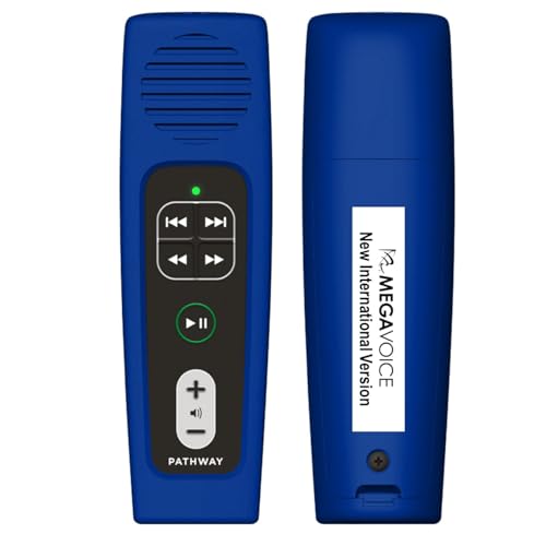 New International Version Biblica Anglicized (NIV) Narrated by David Suchet MegaVoice Handheld Audio Bible Player (NIV-Pathway)